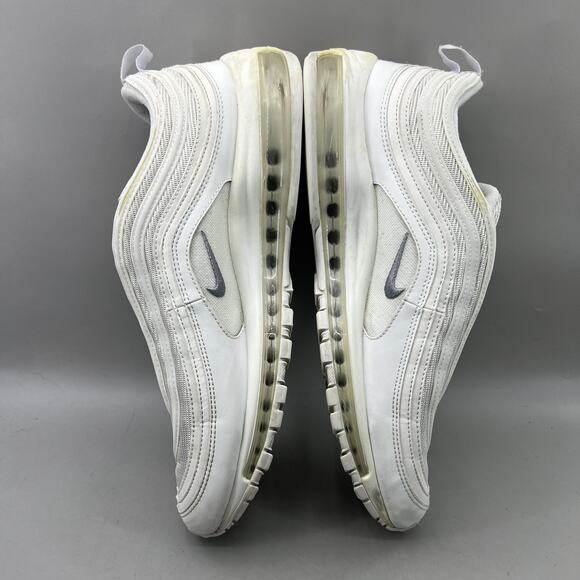 Nike Air Max 97 Running Shoes Men Size 12 White Causal Comfort Low Top Sneakers - Picture 6 of 8
